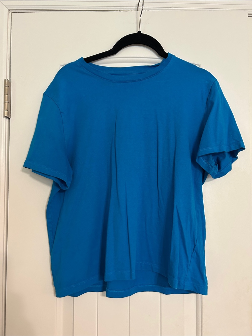 Everlane Short Sleeve Tee in Vibrant Blue